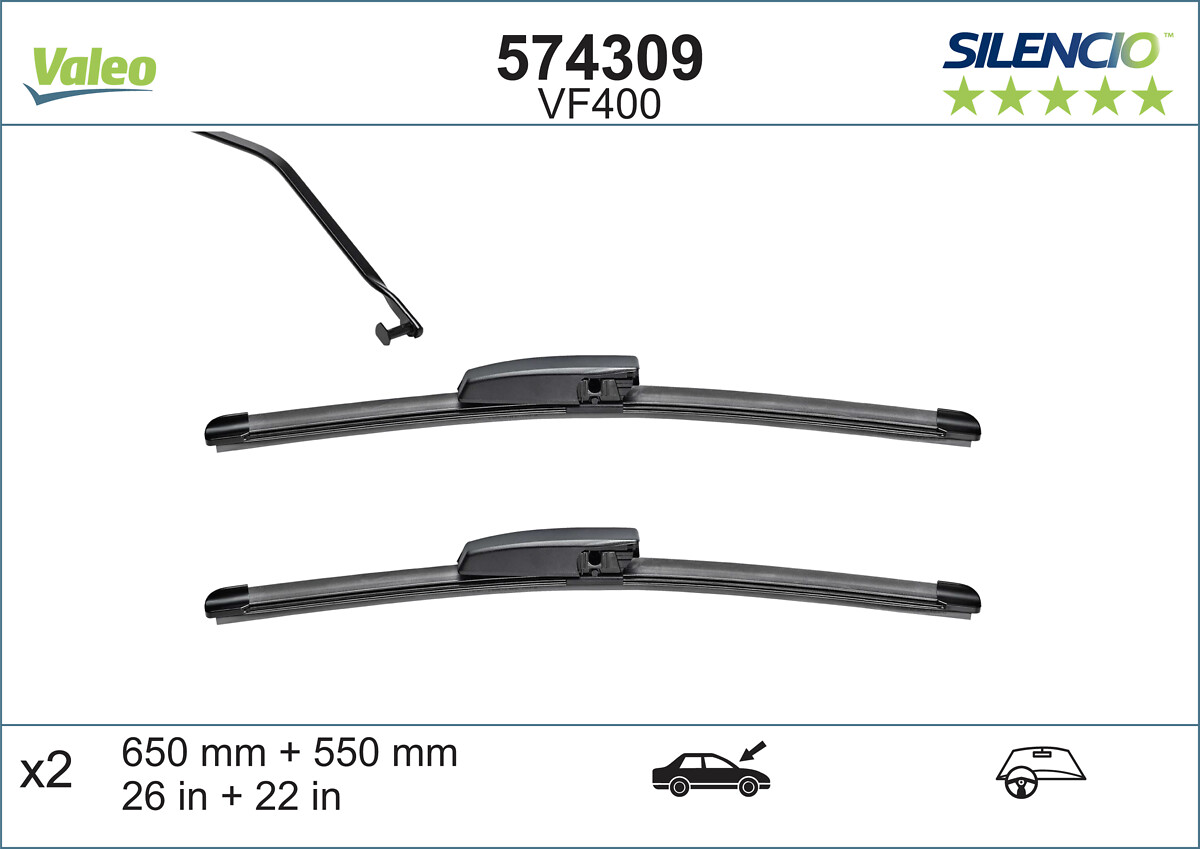Щетка стеклоочистителя - 574309 VALEO